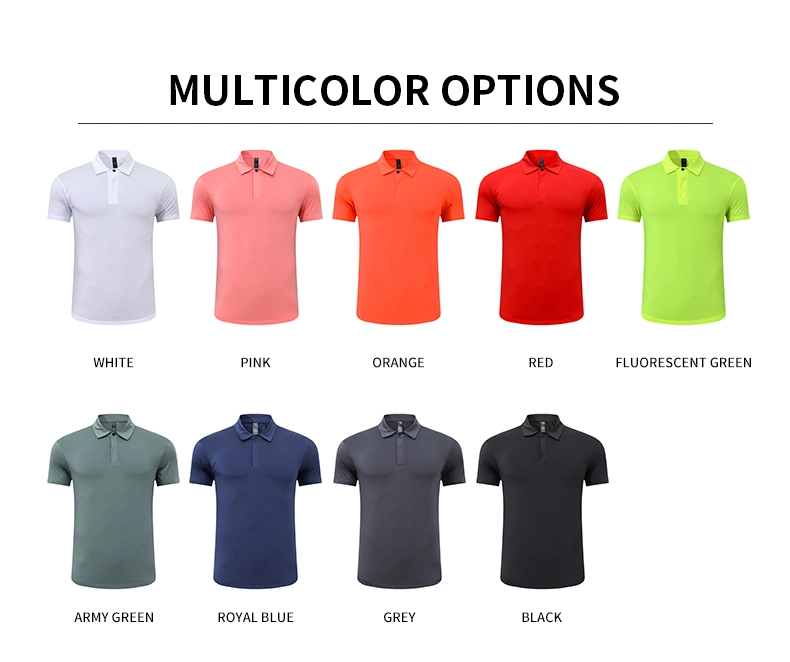 Polo Shirt Gym Wear Men Company Uniform Plain T Shirt Custom Logo Men Sport Golf Polo T Shirt